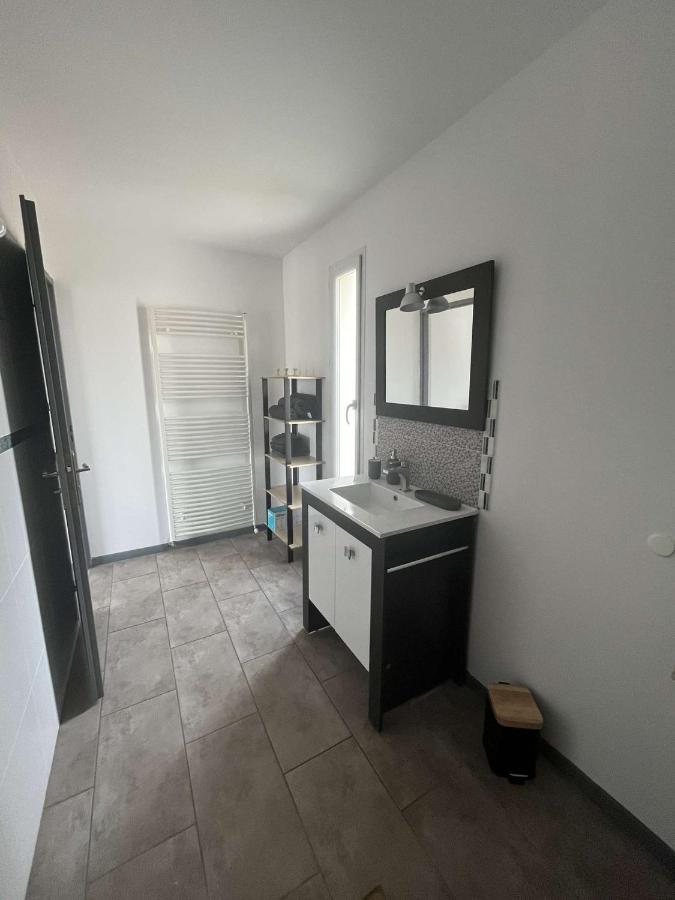 Superbe Appartement Avec Piscine Et Spa Privatif Villeneuve-lès-Béziers Esterno foto